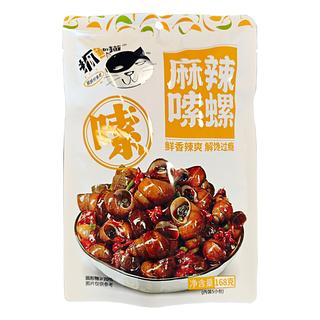 抓鱼的猫 麻辣嗦螺 168g