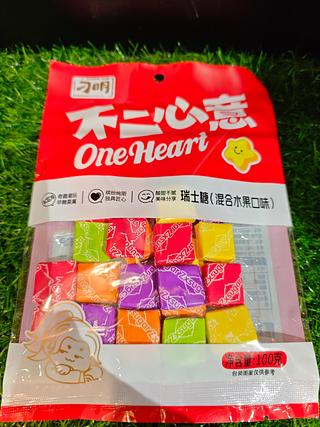 刁明 瑞士糖 混合水果口味 100g