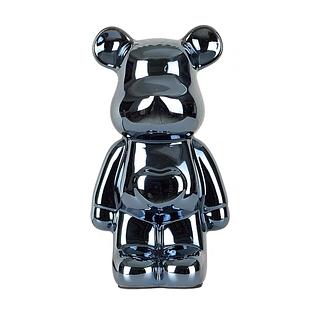 网红新款暴力熊存钱罐 黑色小款