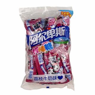 阿尔卑斯棒棒糖 荔枝牛奶味 24支装