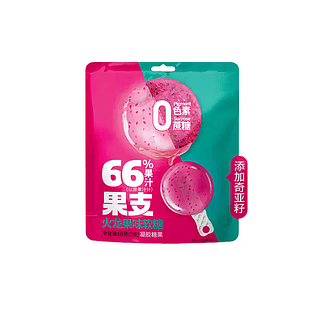 维思奇 果支火龙果味软糖 69g（3支）