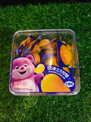 尚叮猫 5D果立方软糖 芒果味 118g