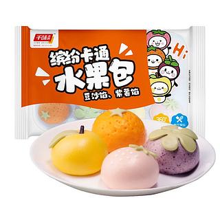 千味央厨 缤纷卡通水果包 360g（12个）
