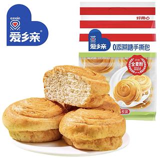 爱乡亲 0添蔗糖手撕面包 338g