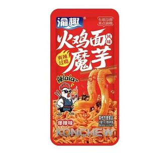 渝趣 火鸡面风味魔芋 爆辣味 20g