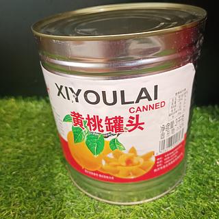 喜友来 黄桃罐头 3kg