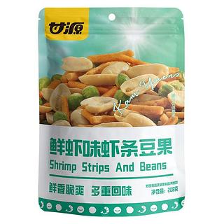 甘源 虾条豆果 鲜虾味 285g
