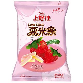 上好佳 栗米条 草莓味40g