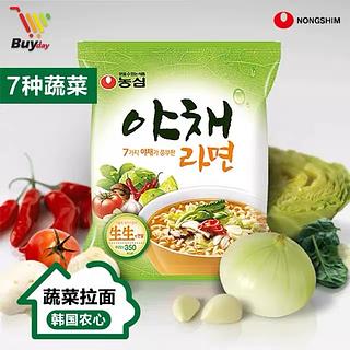 韩国 农心纯蔬菜面 112g