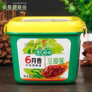 六月香豆瓣酱800g