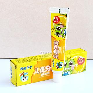 青蛙王子 儿童牙膏 柠檬香型 45g