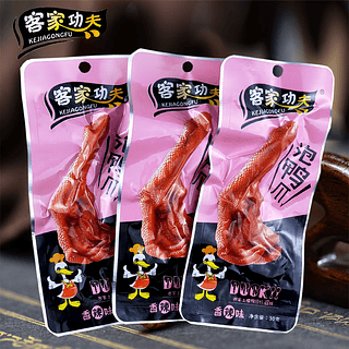 客家功夫 泡鸭爪 香辣味 30g