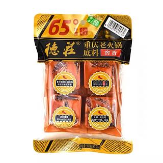 德庄 52 高辣 小火锅火锅底料 浓香 360 g