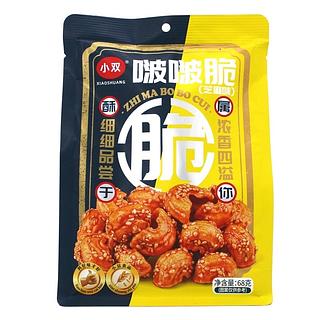 小双啵啵脆（芝麻味）68克