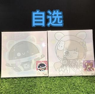 DIY带画框颜料画版 20x20cm