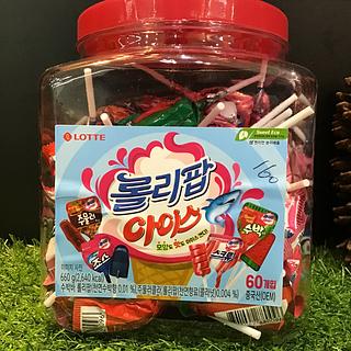 韩国 LOTTE 棒棒糖 60根