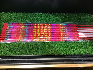 58cm九支装红色凸字香