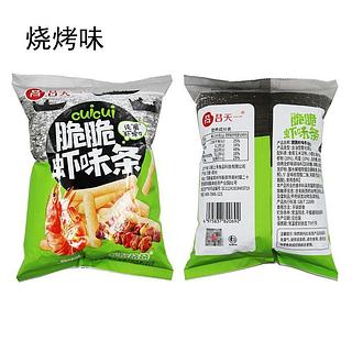 松鼠朵朵 脆脆虾味条 烧烤味 65g