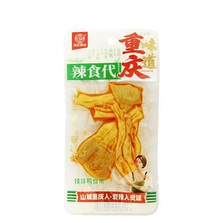 瑶红食品 辣食代 辣味鸭食带 26g
