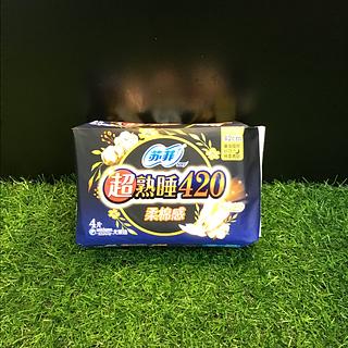 苏菲 超熟睡柔棉感 夜用卫生巾 420mm 4片