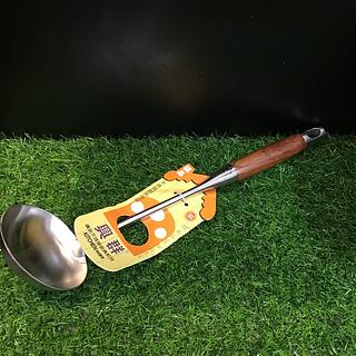 兴群 304不锈钢花梨木勺