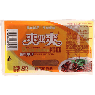 爽亚爽 鸭血 300g