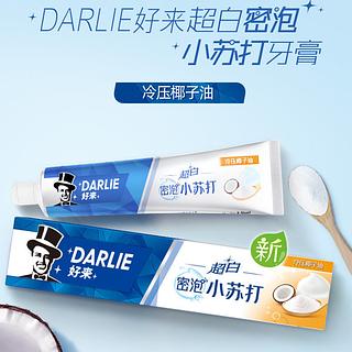 黑人牙膏 超白密泡小苏打90g