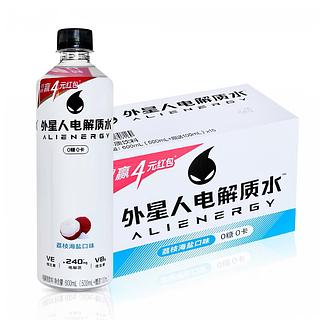 外星人电解质水荔枝海盐口味