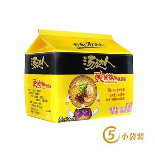 汤达人 贼酸辣辣豚骨面 130gX5