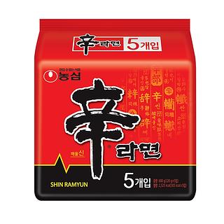 韩国 辛拉面五连包110g*5