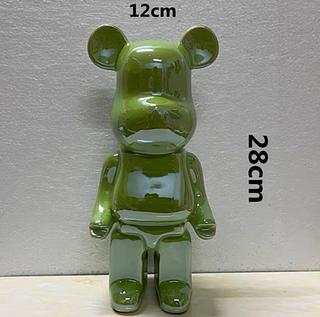 网红新款暴力熊存钱罐 绿色款 28cm