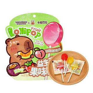 卡皮巴拉 益生菌果味棒糖 混合味 48g
