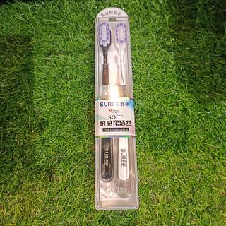 舒丽 绒感柔洁丝牙刷