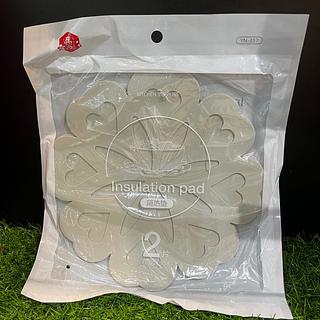 遇尚 隔热垫 花型 21.5X21.5cm 2片装