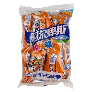 阿尔卑斯棒棒糖 香橙牛奶味 24支装