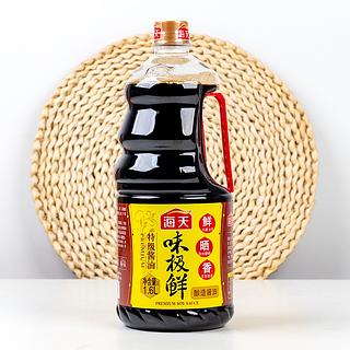 海天味极鲜鲜晒香酱油1.6l