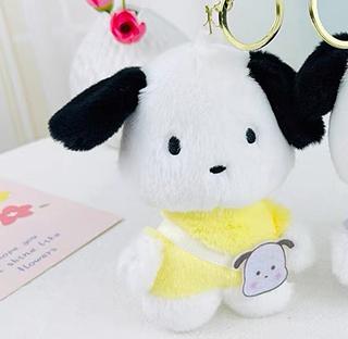 香造公仔 黄色背包狗