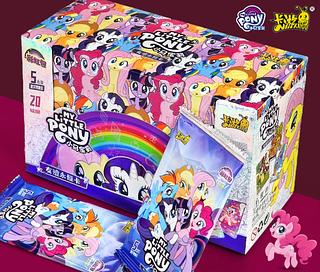 卡游 小马宝莉整盒卡片 20包