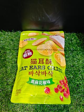 妙可熊 猫耳酥 爽麻花椒味 80g