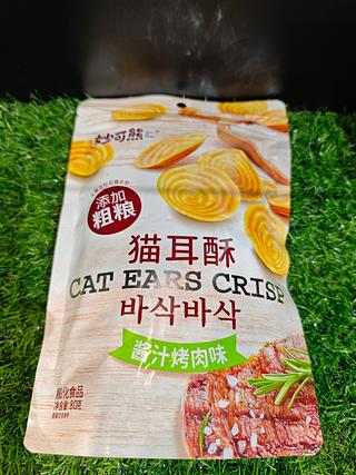 妙可熊 猫耳酥 酱汁烤肉味 80g
