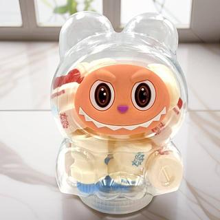 崎小馋 元气奶贝老酸奶味草莓味奶片糖 106g