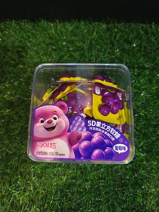 尚叮猫 5D果立方软糖 葡萄味 118g