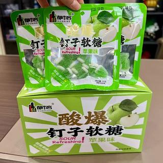 都市客 酸爆钉子软糖 苹果味 22g