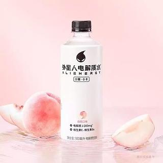 外星人电解质水白桃味500ml