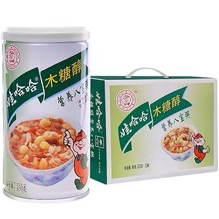 娃哈哈 木糖醇 营养八宝粥 350g*12罐