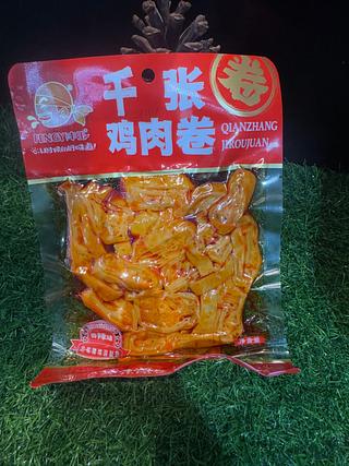 千张鸡肉卷香辣味
