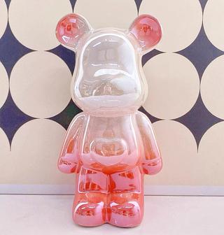 网红新款暴力熊存钱罐 红色款