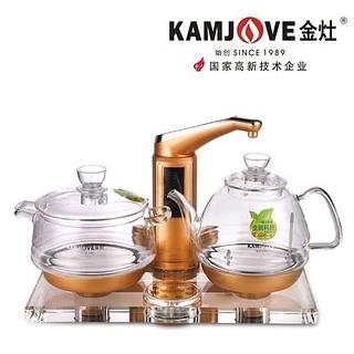 金灶 全智能涌泉式电茶壶·双炉