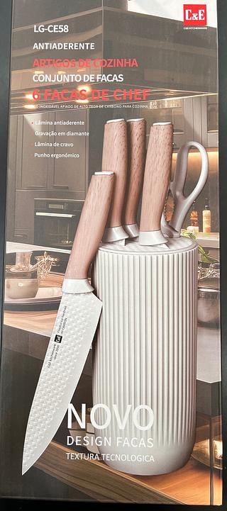 一整套菜刀 6把