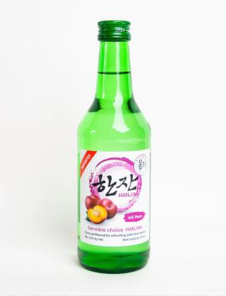 韩国 清酒烧酒 李子味 375ml 12%vol